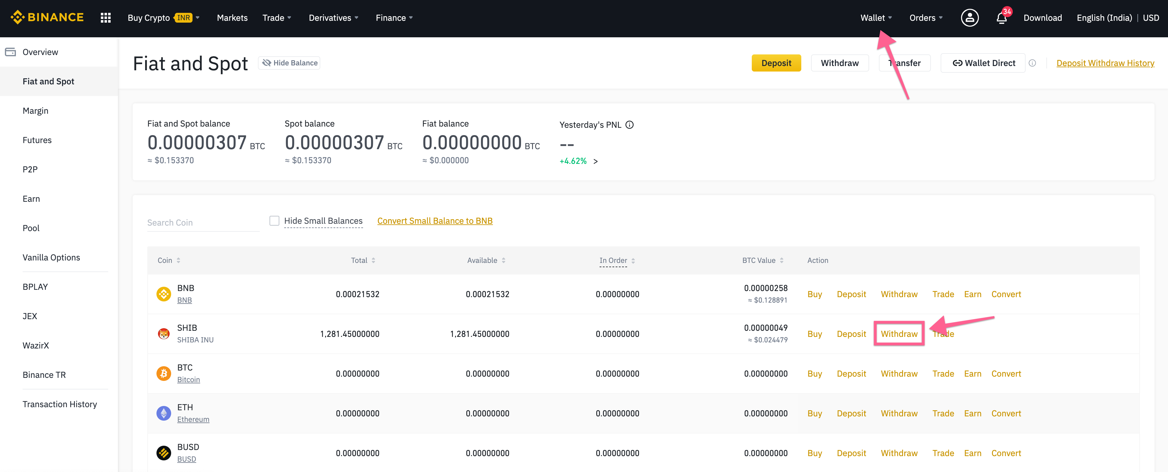 How to Buy and Withdraw Shiba INU (SHIB) from WazirX ...