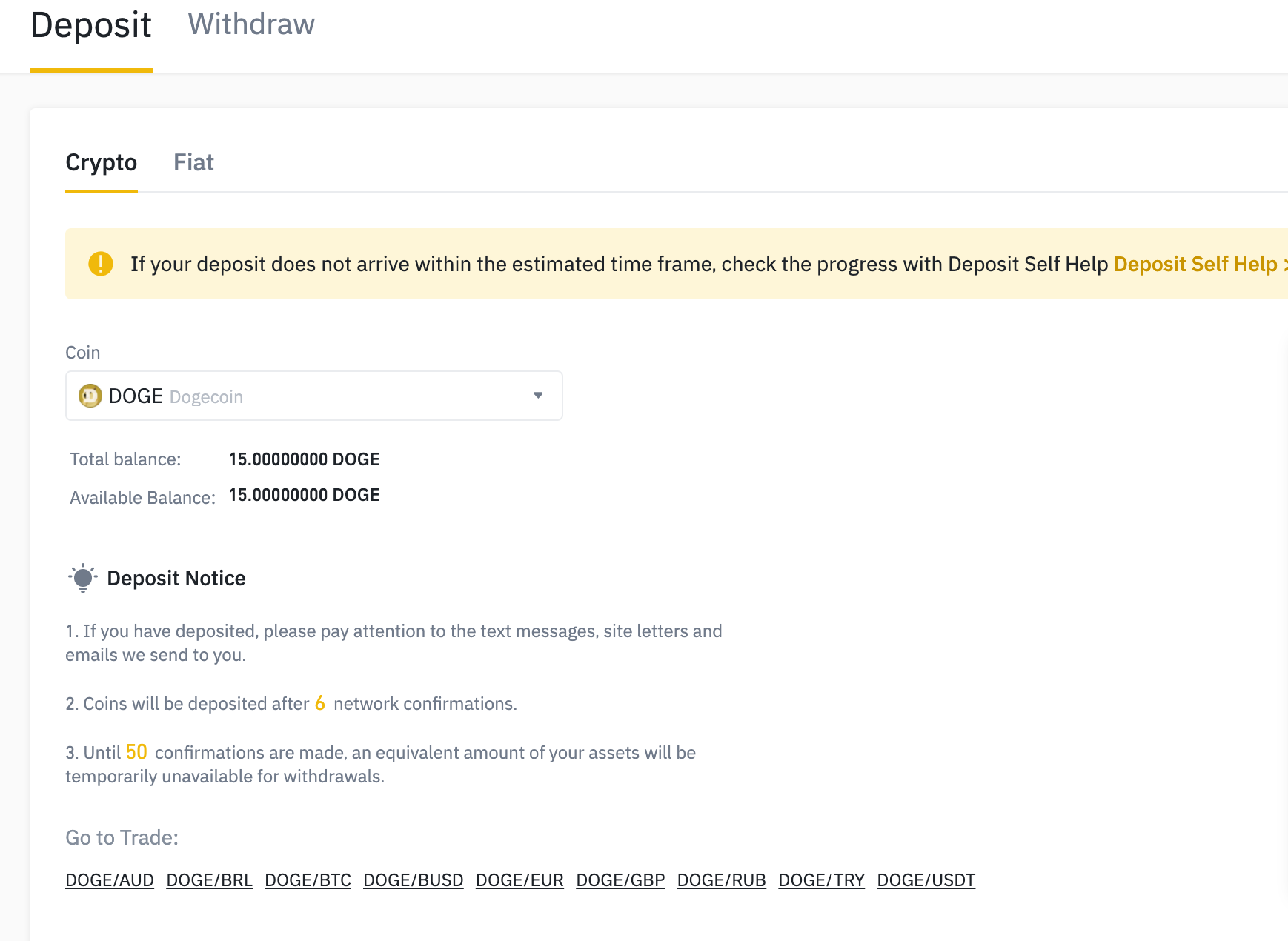 How to Deposit & Sell Dogecoin on WazirX and Withdraw INR