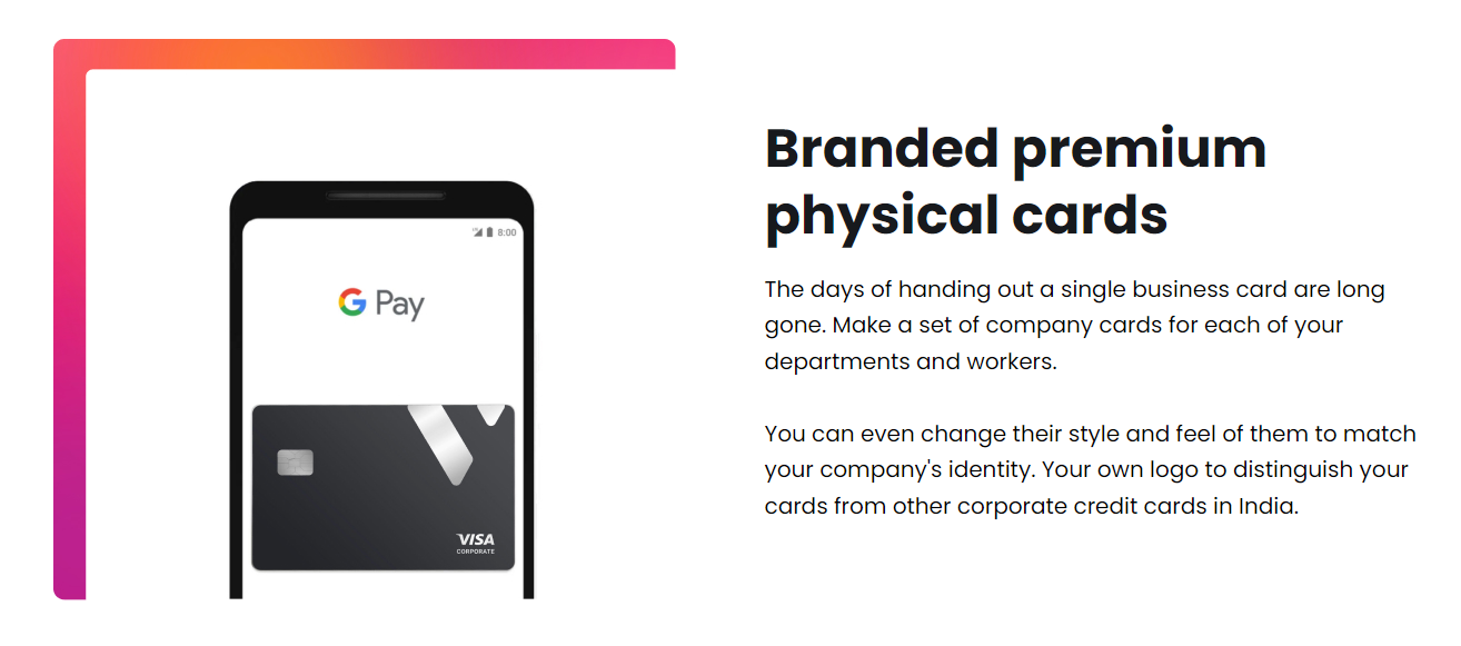 Corporate Cards On Volopay