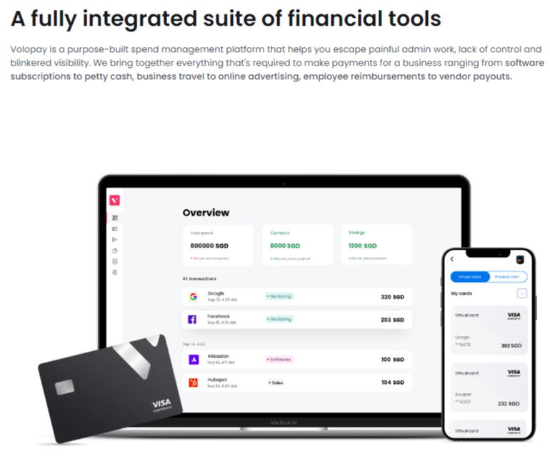 Managing your finances on Volopay